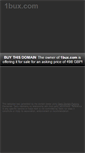 Mobile Screenshot of 1bux.com